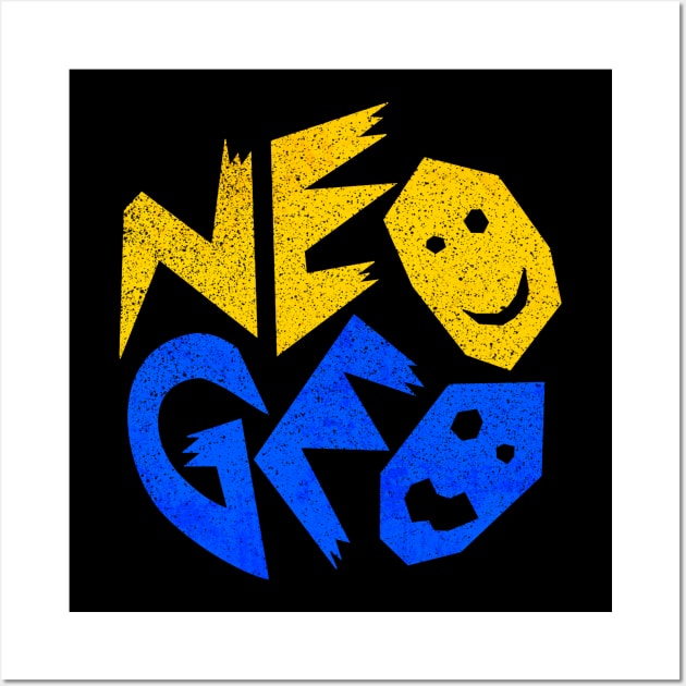 Neo Geo Logo Wall Art by Super Retro City